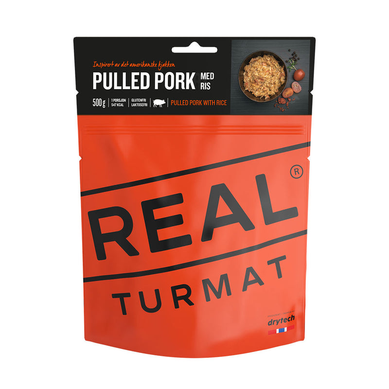 Cerdo desmenuzado y arroz · REAL Turmat