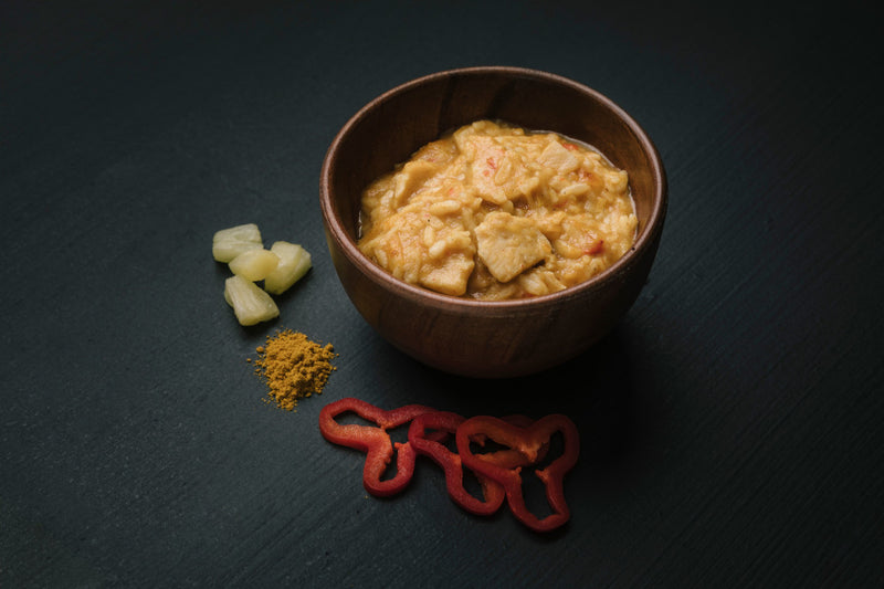 Curry de pollo · REAL Turmat