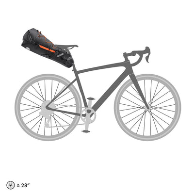 Bolsa Sillín Ortlieb SeatPack 16,5L Negro Mate