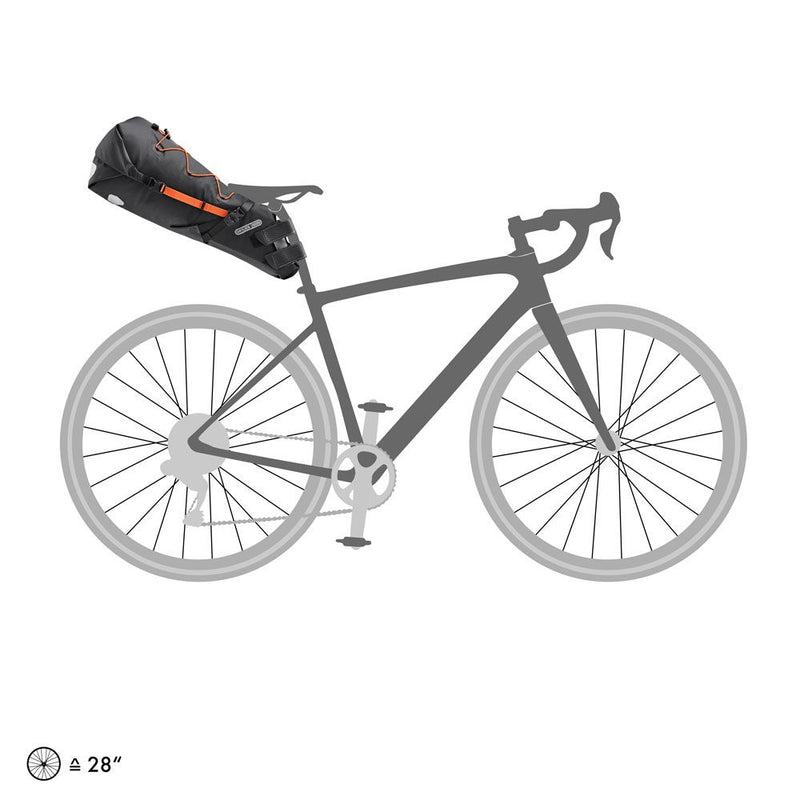 Bolsa Sillín Ortlieb SeatPack 16,5L Negro Mate